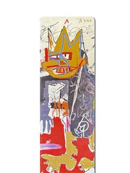 Basquiat ”A-One” Rubber Exercise Mat - Multicolor