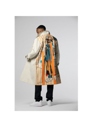 Basquiat "Anthony Clarke" Trench Coat