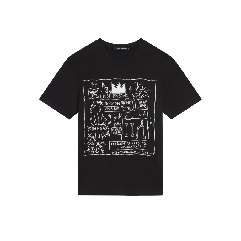 Basquiat "Beat Bop" T-shirt - Black