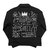 Basquiat "Beat Bop " Unisex Mechanic's Jacket - Black