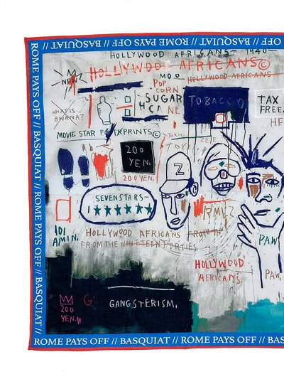 ROME PAYS OFF Basquiat "Hollywood Africans" Bandana product