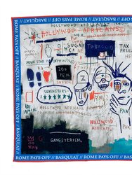 Basquiat "Hollywood Africans" Bandana - White
