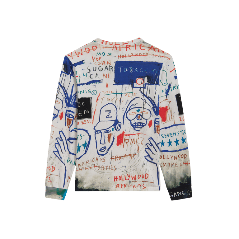 Basquiat "Hollywood Africans" Unisex Long-sleeve T-shirt