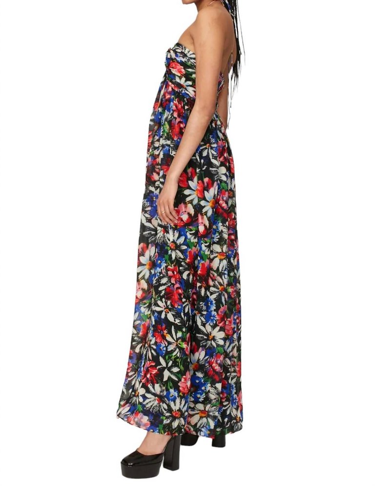 Avril Dress In Midnight Floral