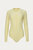 Cyndie Knit Bodysuit - Pale Yellow
