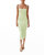 Etia Midi Knit Dress In Butterfly Green - Butterfly Green