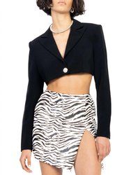 Fallon Skirt - Zebra