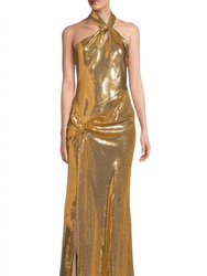Selina Dress - Gold