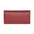 Ladies Large Cluth With Removable Checkbook - Red