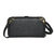 Ladies Zip Around Wallet With Crossbody Strap