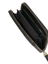 Ladies Zipper Round Wallet