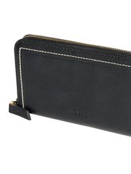 Ladies Zipper Round Wallet