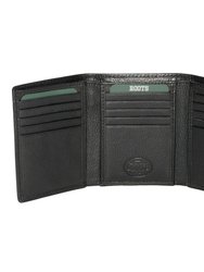 Leather RFID Trifold Wallet