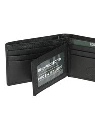 Leather Slimfold RFID Wallet with Removable Passcase