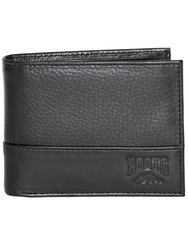 Mens Slim Billfold Wallet Black - Black