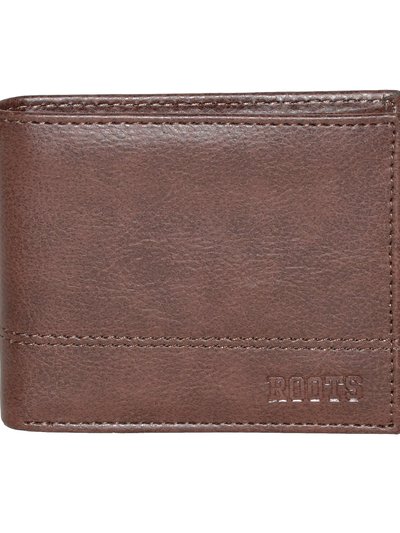 Roots Mens Slim Billfold Wallet - Brown product