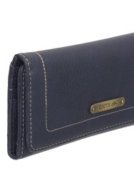 Rfid Slim Clutch Wallet