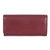 Roots Clutch Wallet  W/checkbook & Gussets - Red
