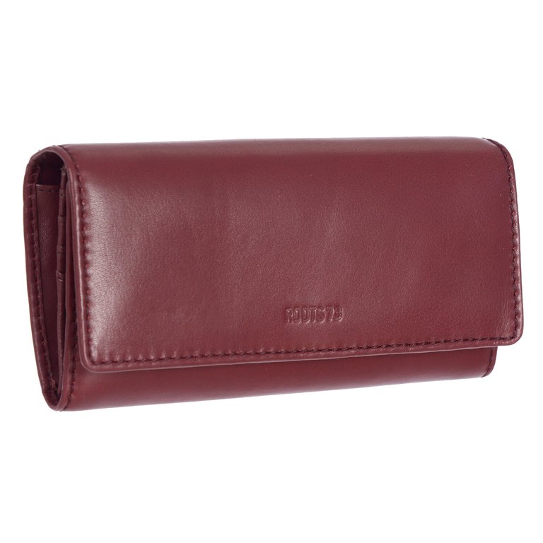Roots Clutch Wallet  W/checkbook & Gussets