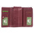 Roots Clutch Wallet  W/checkbook & Gussets