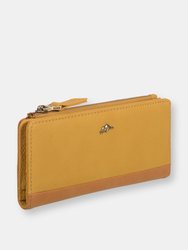 Roots Ladies Rfid Slim Clutch Wallet