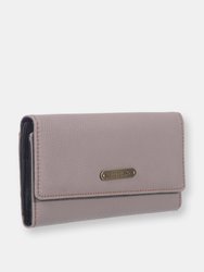 Roots Ladies Rfid Slim Clutch Wallet