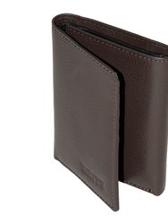 ROOTS Leather RFID Trifold Wallet