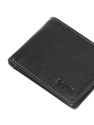 Roots Leather Slimfold Wallet with Removable Passcase