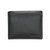 Roots Leather Slimfold Wallet with Removable Passcase - Black