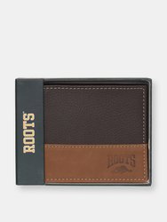 Roots Men's Leather Rfid Slim Wallet