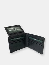 Roots Men's RFID Slim Flip-Up Passcase Wallet