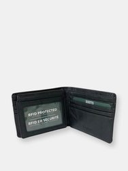 Roots Men's RFID Slim Flip-Up Passcase Wallet