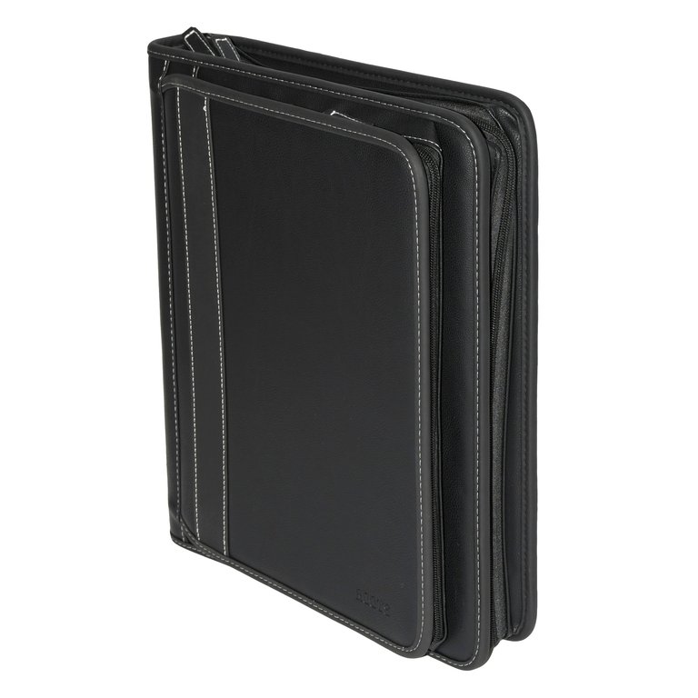 Roots (rq7911) Deluxe Binder with 2 Zipper Rounds