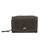 ROOTS Trifold Snap and Zip Clutch - Dark Teak