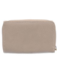 ROOTS Trifold Snap and Zip Clutch