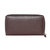 Slim Zipper Round Wallet