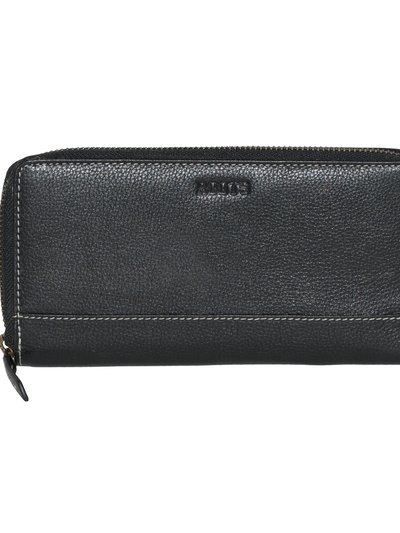 Roots Slim Zipper Round Wallet product