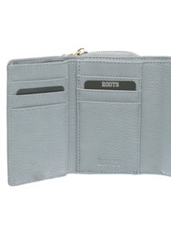Trifold Zip-Around Wallet with Change Pocket