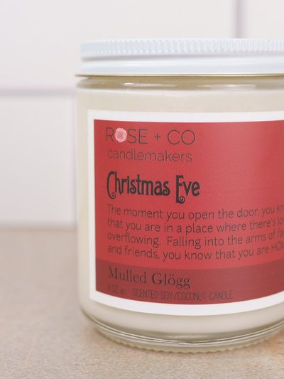 Rose + Co. Candlemakers Christmas Eve Candles product