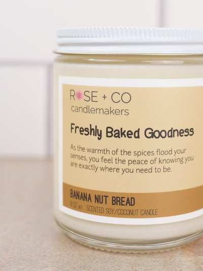 Rose + Co. Candlemakers Freshly Baked Goodness Candles product