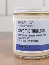 Save The Turtles Candles