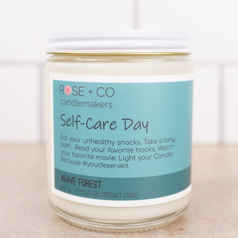 Self-Care Day Candle