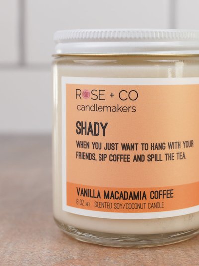 Rose + Co. Candlemakers Shady Candles product