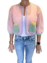 Mini Jacket Balloon In Candy Pastels Pink - Candy Pastels Pink