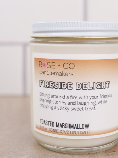 Rose + Co. Candlemakers Fireside Delight Candles product