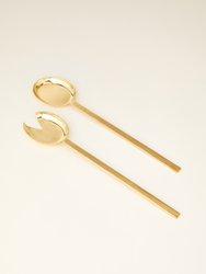 Pure Brass Serving Spoon Set