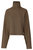 Herringbone Cocoon Turtleneck - Herringbone