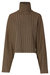 Herringbone Cocoon Turtleneck - Herringbone