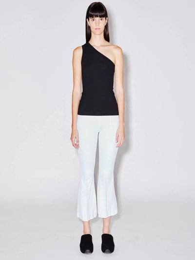 Rosetta Getty White Pull On Cropped Flare Pant product