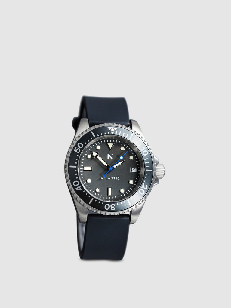 Atlantic' Dive Watch- 40mm - Storm Grey